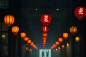 灯塔修复版画面，海雾在镜头前景叠成三层